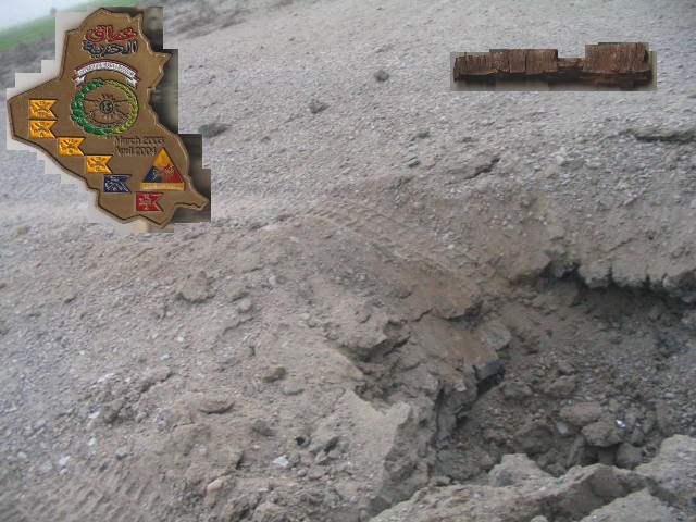 Convoy aftermath, IED strike during presence patrol with 13th Cavalry Regiment